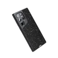 MOUS - Case for Samsung Galaxy S23 Ultra MagSafe Compatible Limitless 5.0 Speckled Black Fabric Superior Drop Protection (MAG-A0697-SPKFAB-000-W1)