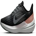 Nike Women's Air Winflo 9 Running Shoes, Black/Lt Maddar Root, 5.5 M US