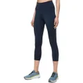 LULULEMON Fast and Free High-Rise Crop 23" (True Navy, 4)