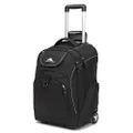 High Sierra Powerglide Lightweight Wheeled Laptop Backpack, Black