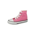 Converse Chuck Taylor All Star High Top Infant Shoes Pink, 10 Toddler
