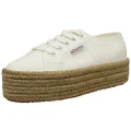 Superga Women's Espadrille Shoes Trainers, White, 9