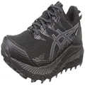 Asics GEL-Trabuco 10 GTX Men's Trail Running Shoes, 001(ブラック/キャリアグレー), 8.5 US