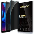Anbzsign [2 Pack] Motorola Moto G Pure (2021) Privacy Screen Protector, Anti-Spy 9H Hardness Tempered Glass