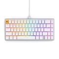 Glorious Gaming GMMK 2-65 Percent Keyboard - White Custom Layout - Compact Low-Profile - Hotswap w/Cherry Mx Style Switches - Incl. Double Shot Keycaps & Linear Switches