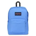 JanSport Superbreak Plus Backpack - Work, Travel, or Laptop Bookbag with Water Bottle Pocket, Blue Neon