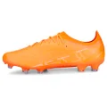 PUMA Men's Ultra Ultimate FG/AG Soccer Shoes, Orange, 12.5