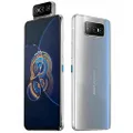 Asus Zenfone 8 5G Dual Flip ZS672KS 256GB 8GB RAM Factory Unlocked (GSM Only | No CDMA - not Compatible with Verizon/Sprint) International Version - Silver