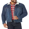 Signature by Levi Strauss & Co. Gold Label Men's Signature Sherpa Lined Trucker Jacket, (New) Roam, Small