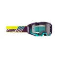Leatt Goggle Velocity 5.5 Adult (Purple with Light Grey Lens)