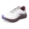 Brooks Women's Glycerin 20 Neutral Running Shoe, White/Orchid/Lavender, 7