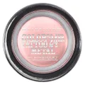 Maybelline New York Eyestudio ColorTattoo Metal 24HR Cream Gel Eyeshadow, Inked in Pink, 0.14 Ounce (1 Count)