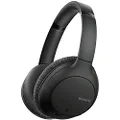 Sony Noise Cancelling Headphones WHCH710N: Wireless Bluetooth Over the Ear Headset with Mic for Phone-Call, Black
