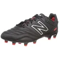 New Balance Unisex 442 V2 Pro FG Soccer Shoe, Black, 8.5 US