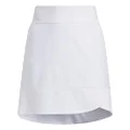 adidas Golf Women's Standard Frill Skort (Plus Size), White, 4X
