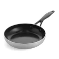 GreenPan Venice Pro Noir Tri-Ply Stainless Steel Healthy Ceramic Nonstick, 8" Frying Pan Skillet, PFAS-Free, Multi Clad, Induction, Dishwasher Safe, Oven & Broiler Safe