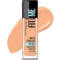 Maybelline Fit Me Matte + Poreless Liquid Oil-Free Foundation Makeup, Classic Beige, 1 Count (Packaging May Vary)