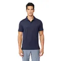 32 DEGREES Mens Cool Classic Polo, Navy, Size Large