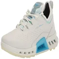 ECCO Men's Biom C4 Gore-tex Waterproof Golf Shoe, White Iceman Edition, 6-6.5