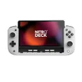 CRKD Nitro Deck (White) Standard Edition For Nintendo Switch & OLED Model - Built for Comfort - Speed - With ZERO Stick Drift