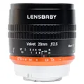 Lensbaby Velvet 28 with Copper Rings Fujifilm X Mount Soft Effect 28 F2.5 Manual Focus