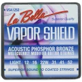 La Bella VSA1252 Vapor Shield Acoustic Guitar Strings, Light 12-52