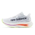 New Balance Women's FuelCell Supercomp Trainer V2 Running Shoe, Ice Blue/Neon Dragonfly, 6