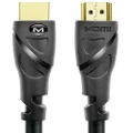 Mediabridge™ HDMI Cable (3 Feet) Supports 4K@60Hz, High Speed, Hand-Tested, HDMI 2.0 Ready - UHD, 18Gbps, Audio Return Channel