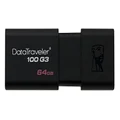 Kingston 64GB 100 G3 USB 3.0 DataTraveler (DT100G3/64GB), Black