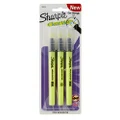 Sharpie Clear View Highlighter Stick, Yellow, 3/Pack (1950745)