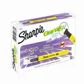 Sharpie Clear View Highlighter Stick, Yellow, 12/Pack (1950746)