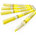 Zebra - Kirarich Glitter Ink Highlighters - Chisel Tip - Yellow - Pack of 5