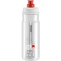Elite S.R.L. Jet Plastic Water Bottle, Clear/Red, One Size