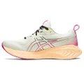 ASICS Women's Gel-Cumulus 25 Running Shoes, Whisper Green/Pink Rave, 12