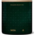 Skandinavisk Skog 'Forest' Scented Candle with 2 Wicks. Fragrance Notes: Pine Needles and Fir Cones, Birch Sap and Lily of The Valley. 14.1 oz.