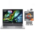 Acer Aspire 3 A315-44P-R83V (Silver) 15.6-inch FHD Display Laptop| Ryzen 7 5700 | 512GB SSD Storage | 16GB RAM
