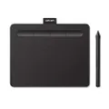 Wacom Intuos Small TCTL4100/K0 Pen Tablet, Basic, Drawing Software Included, Black, Android Compatible, Data Bonus Included