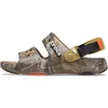 Crocs Unisex Men's and Women's Classic All Terrain Realtree Sandals, Walnut, 15 US