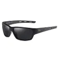 DUCO Sports Polarized Sunglasses Men TR90 Cycling Running Fishing Driving Baseball Sunglasses 6201
