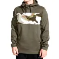 Nike Men's Therma Pullover Swoosh Dri-Fit Hoodie, (Size X-Large, Cargo Green/Khaki/Lime)