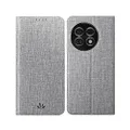 Foluu for OnePlus 11 Case, Flip Folio Wallet Cover Slim Premium PU Leather Case ID Credit Card Slots Kickstand Magnetic Closure TPU Bumper Cover for OnePlus 11 2023 (Gray)