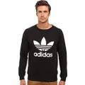 adidas Originals Men's Trefoil Crew Sweatshirt - black - Medium