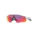 Oakley Oj9001 Radar Ev Xs Path Rectangular Sunglasses, Matte White/Prizm Road, 31 mm