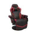 RESPAWN 900 Gaming Recliner - Video Games Console Recliner Chair, Computer Recliner, Adjustable Leg Rest and Recline, Recliner with Cupholder, Reclining Gaming Chair with Footrest - Red