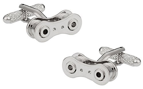 Cuff-Daddy Bicycle Bike Chain Cyclists Cufflinks with Presentation Box