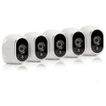 Arlo - Wireless Home Security Camera System | Night vision, Indoor/Outdoor, HD Video, Wall Mount | Cloud Storage Included | 5 camera kit (VMS3530-100NAR) - (Renewed)