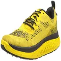 KEEN Women's Wk400 Performance Breathable Walking Shoes, Keen Yellow/Black, 9.5