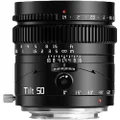 TTARTISAN 50 mm F1.4 Full Format Tilt Shift Manual Lens, Large Aperture Tilt Lens for Mirrorless (Canon RF Mount)