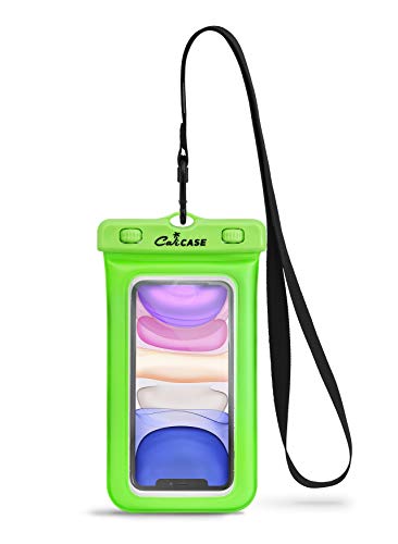CaliCase Universal Waterproof Floating Case - Lime Green