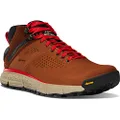 Danner Men's 61249 Trail 2650 Mid 4" Gore-Tex Hiking Shoe, Brown/Red, 8.5 US